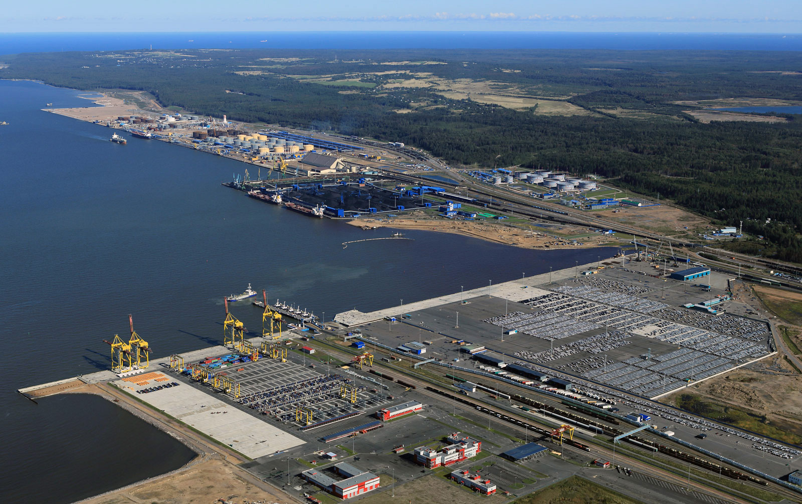 Балтийский порт «Усть-Луга»